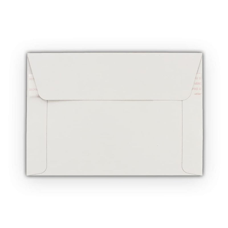EcoSwift 75 EcoSwift 6.5 x 4.5 Rigid Photo Mailers Stay Flats White Cardboard Self Seal Envelopes - Image 4